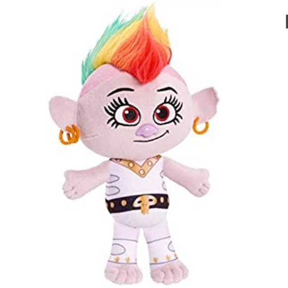 Trolls Toys Nwt Trolls Swirls Tour Barb Rainbow Mohawk Grand Finale